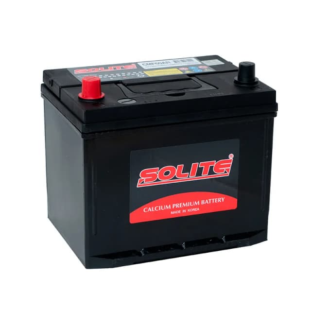 Аккумулятор Solite CMF 60AR( Nexia 3 / Lacceti / Gentra / Epica), черный