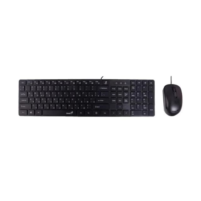 Genius Slim Star C126 Wired Combo Black RU