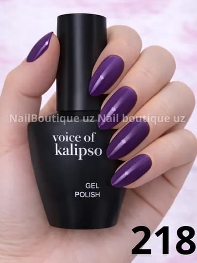 Voice of Calipso Gel Polish —профессиональный гель-лак с глубоким цветом и стойким блеском — UZNAIL-КАЛИПСО3-СИНМЕЛ