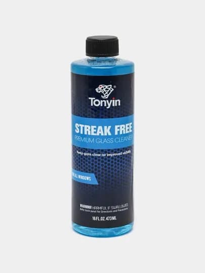 Очиститель стекол, глубокая очистка поверхностей TONYIN GLASS CLEANER, 473 мл