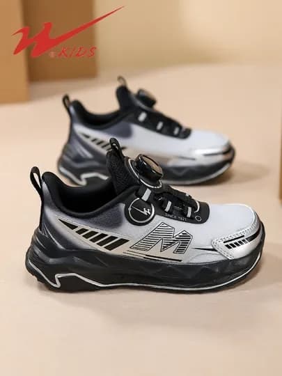 Детские кроссовки, Double star размеры 31-38 — DSTAR-90307-ЧЕРН-32