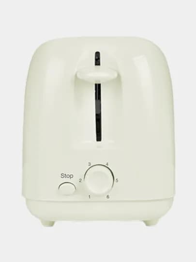 Тостер Blackton Bt T1110, высокая мощность 800 Вт, 2 отделения, 6 уровней поджаривания