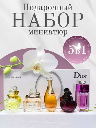Dior Les Parfums миниатюрная коллекция, коллекция женских духов — 5464832-ATIR