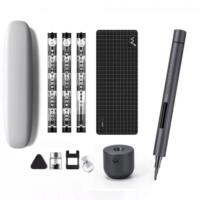 Электрическая отвертка Xiaomi Wowstick Screwdriver 1F + 69 in1 Kit (черная)