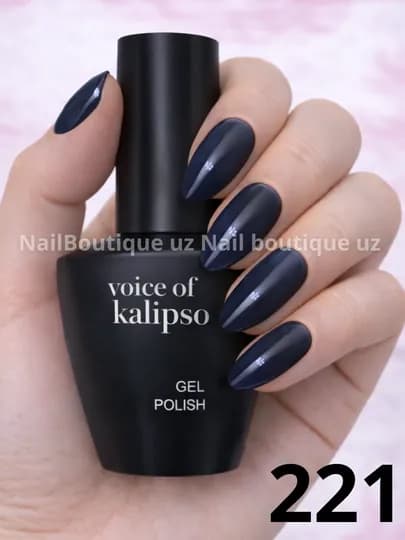 Voice of Calipso Gel Polish —профессиональный гель-лак с глубоким цветом и стойким блеском — UZNAIL-КАЛИПСО3-ТЕМНКОР