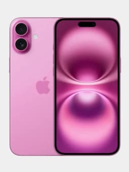 Смартфон Apple iPhone 16 128 ГБ (nanoSim+eSim), Pink