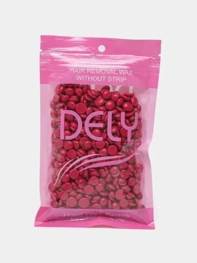 Гранулы DELY - оптимальный выбор для эпиляции, 100г — IYMONA1-DELYGRANULA100-КРАСН