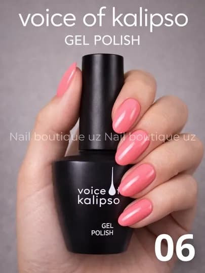 Гель-лак Voice of Calipso, полная палитра цветов, профессиональный UV LED — UZNAIL-КАЛИПСО-КОРАЛЛ