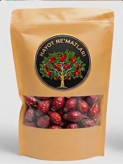 Hayot Ne'matlari Шиповник – Натуральный, Полезный и Витаминный Снек 200 гр