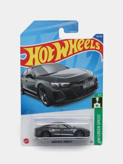 Игрушечная машинка базовой коллекции Hot Wheels — ДЕТИМАГ-HWT002-CЕРМЕЛ