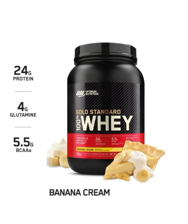 Сывороточный протеин Optimum Nutrition WHEY GOLD, 900 г