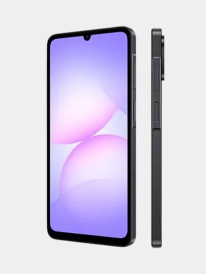 Смартфон Samsung Galaxy A07, 50 МП, PLS-дисплей, 5000 мА·ч,microSD до 1 ТБ, гарантия 1 год — MAX007-A07-ЧЕРН-6/128