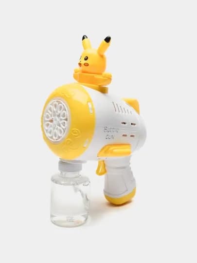 Генератор мыльных пузырей детский, на батарейках BUBBLE GUN — UNSHOPU-KOPIK-СВЕТЛОР
