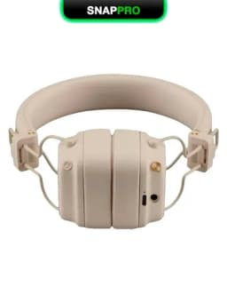 Беспроводные наушники Marshall Major V с микрофоном, Bluetooth 5.3, 100+ Ч — SNAPPRO-MAJ5-КРЕМОВ