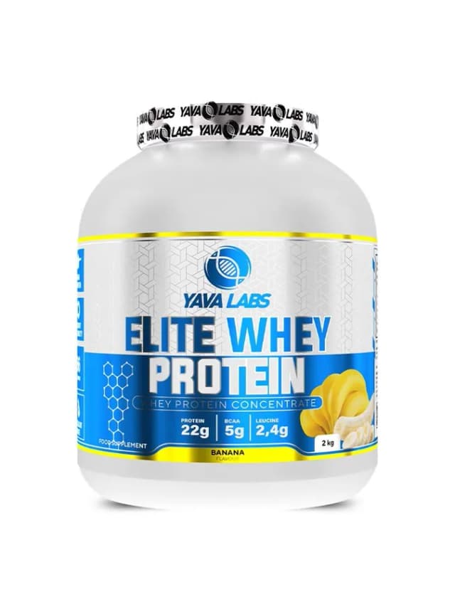Сывороточный протеин YAVA LABS ELITE WHEY banana, 2 кг