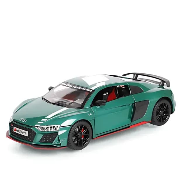 Audi R8 1/24 metall kolleksiya mashinasi