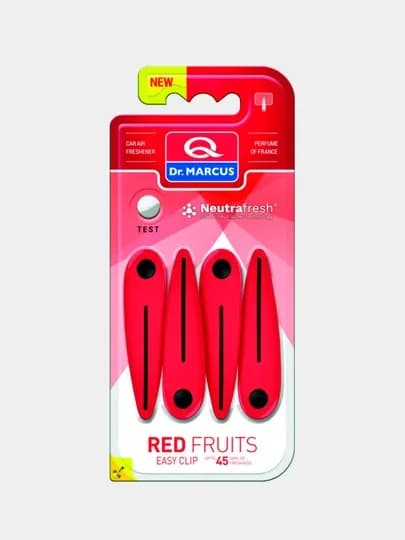 Автомобильный ароматизатор Dr. Marcus Easy Clip MiX Red Fruits — AREON-RED8348