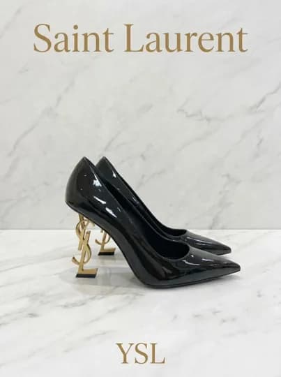 Женские босоножки на высоком каблуке Saint Laurent YSL — BRANDOR-YSLTUFL-АМЕТИС-39
