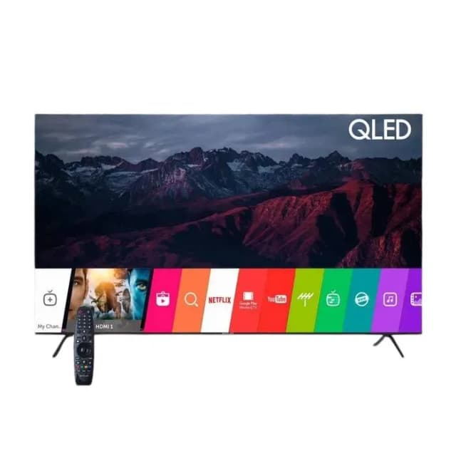 Телевизор Ziffler 65QW700 QLED, Черный