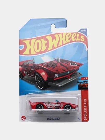 Игрушечная машинка Hot Wheels — ДЕТИМАГ-HWS003-АЛЫЙ
