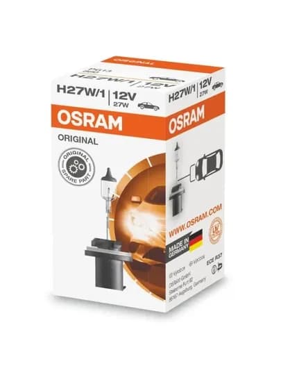 Автолампа Osram H27W/1 12V 27W — подходит для туманок Damas