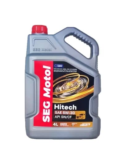 SEG Motol Hitech SAE 5W-30, API SN, 4 литра