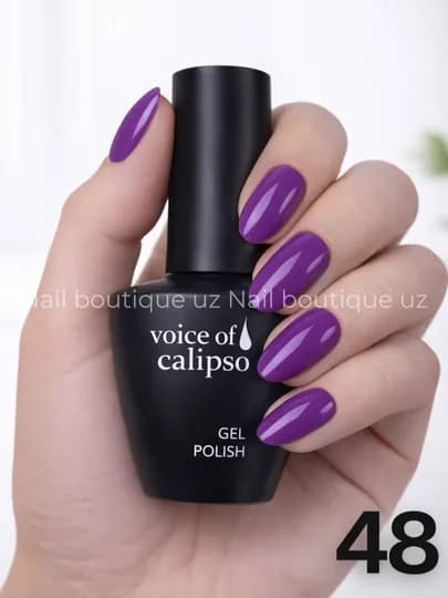 Гель-лак Voice of Calipso, полная палитра цветов, профессиональный UV LED — UZNAIL-КАЛИПСО-ХРОМ