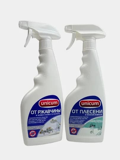 Средство от плесени, ржавчины и известкового налёта UNICUM, 500 мл
