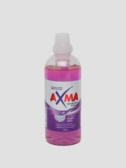 Гель для стирки AXMA Multiaction, для цветного белья, 1 кг