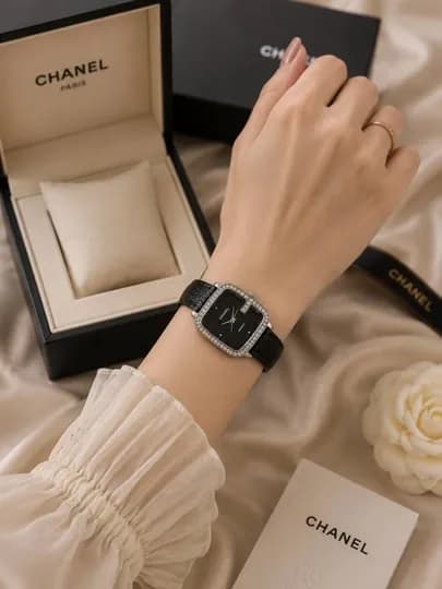 CHANEL premium женские часы – сочетание классики и современного дизайна — LAZISHH-SOATNI-ЧЕРН