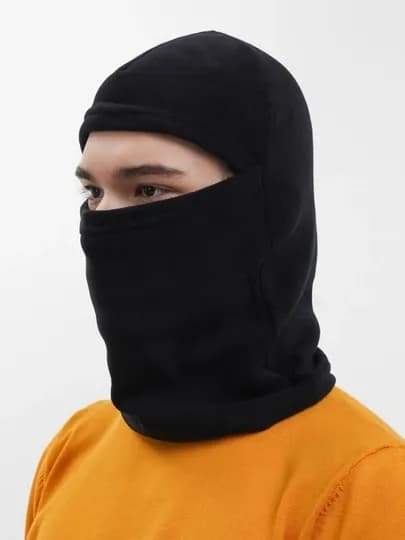 Балаклава спортивная флисовая, зимняя тёплая маска для лица и шеи