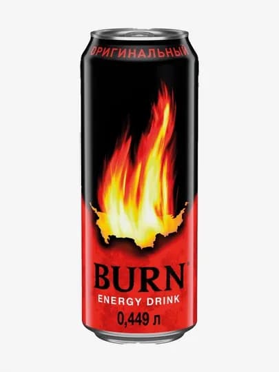 Энергетический напиток BURN Original, 450 мл, 6 шт — 113322-BURNORIGINAL449