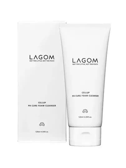 LAGOM Cellup Micro Foam Cleanser— микро-пенка для глубокого очищения, 120 мл — KGLOW-CLNSR