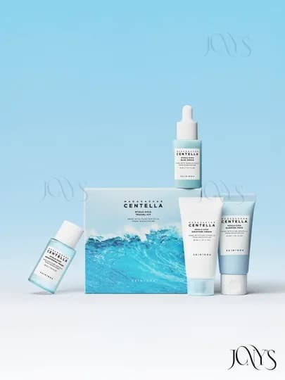 SKIN1004 Centella Travel Kit — серия мини-наборов ухода за лицом — NANOO-SENTELLAMININABOR-СИНИЙ