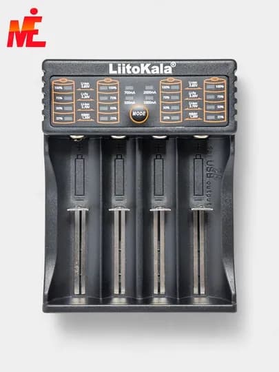 LiitoKala Lii-402 – универсальное зарядное устройство для 4 аккумуляторов