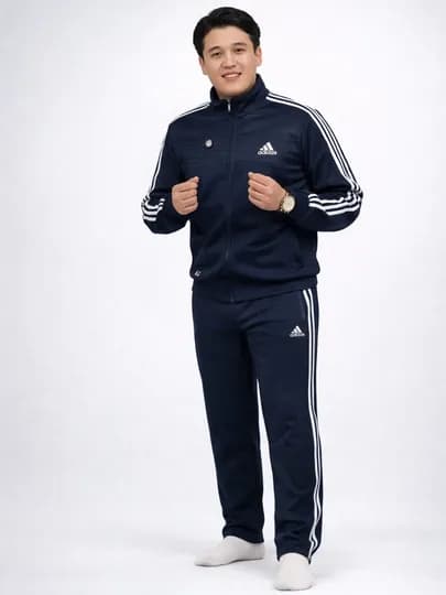 Мужской спортивный костюм Adidas — XSOS-XMG2000-ТЕМНСИН-L