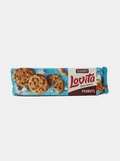 Печенье Roshen Lovita Арахис, 150 г