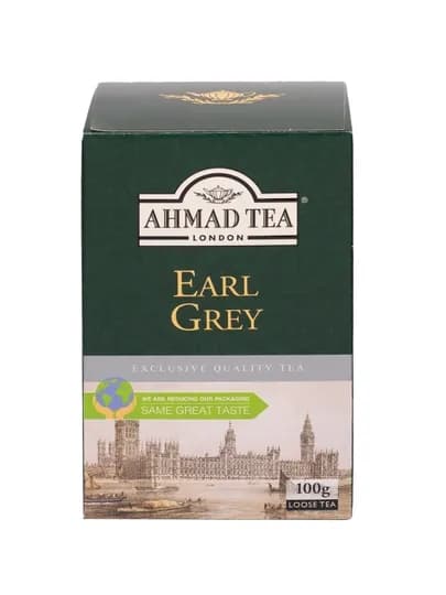 Чай Ahmad Tea Черный Рассыпной Седой граф, 100 гр, 859