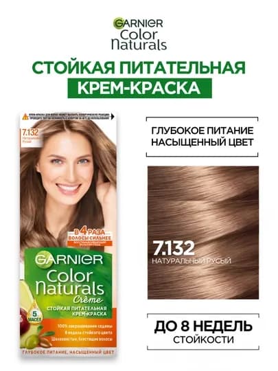 Garnier, стойкая питательная крем-краска для волос Color Naturals — GGGAR-KRASKA-КОРРОЗ