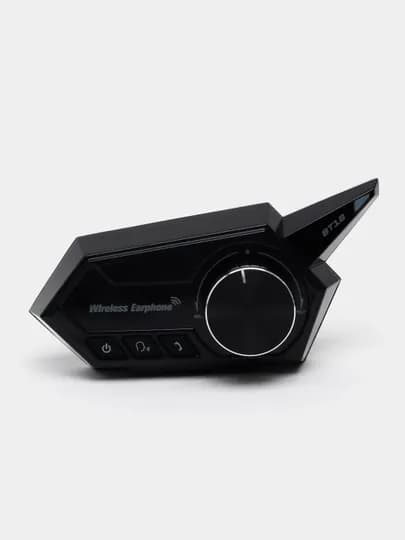 Bluetooth гарнитура мотоциклетная, Bluetooth шлемный гарнитура — MOTOWOP-SKU01-ЧЕРН