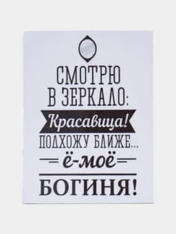 Магнит на холодильник — МАГБИЖ-МАГНИТ6-АЛЫЙ
