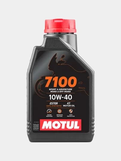 Моторное масло Motul 7100 10W-40 4T, 4 л