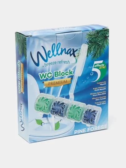 Туалетный блок Wellnax cосна, 50 г