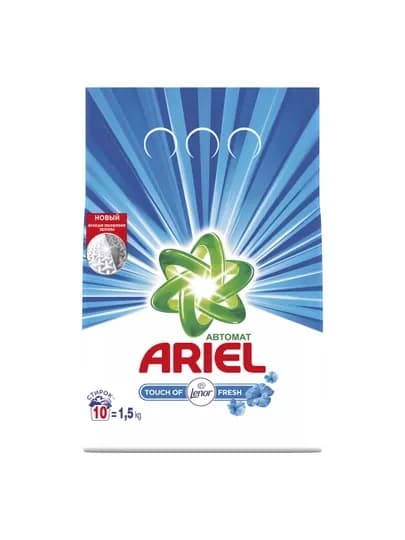 ARIEL Стиральный порошок Touch of Lenor Fresh 1,5 кг