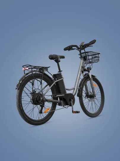 Электровелосипед Модель-8818 Bonvi — BONVI-12788-СЕРЫЙ