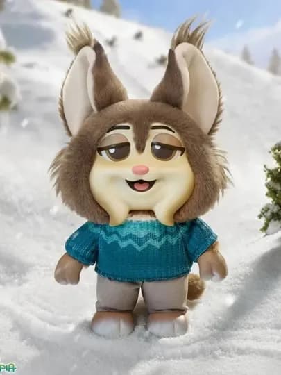 Игрушка сюрприз плюшевая фигурка MINISO Disney Зверополис, Стич. Zootopia 2