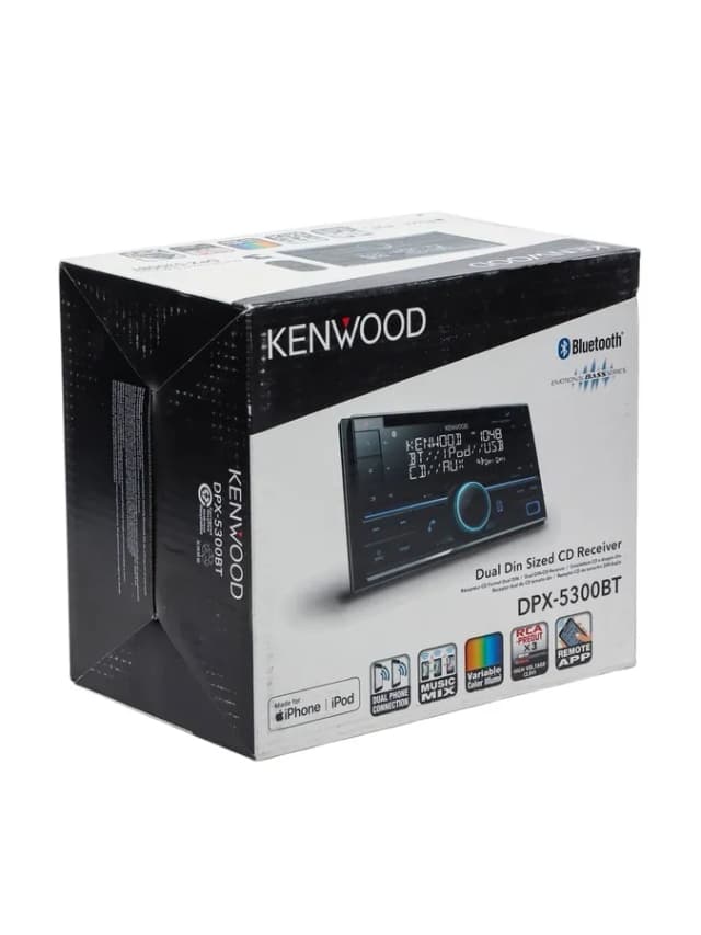 Автомагнитола Kenwood DPX-5300BT, черный