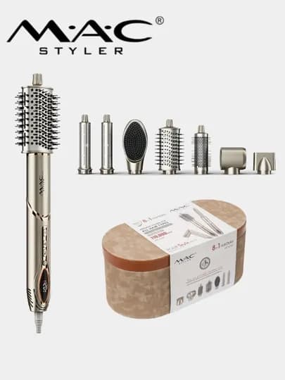 Фен для волос MAC styler MC-6766, 6 в 1, воздушная укладка и автоматическая плойка