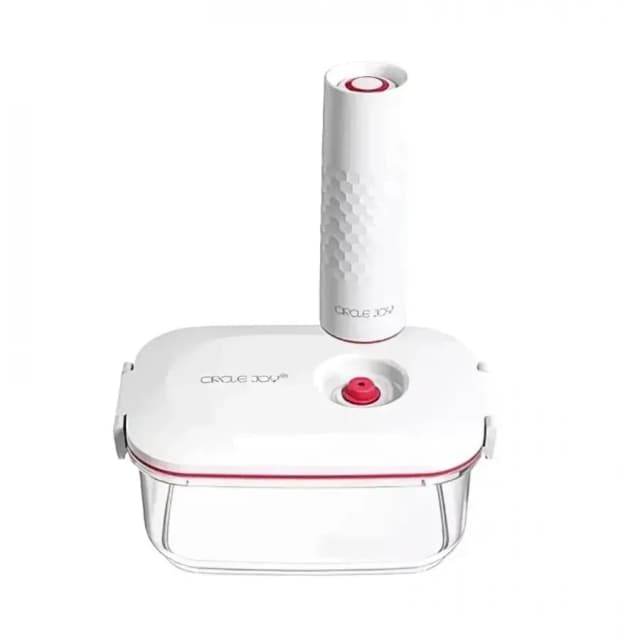 Вакуумный контейнер Xiaomi Circle Joy Vacuum Glass Container 1L (CJ-VST04, белый)