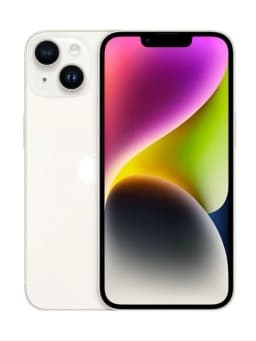 Смартфон Apple iPhone 14 256 ГБ (nanoSim+eSim), белый